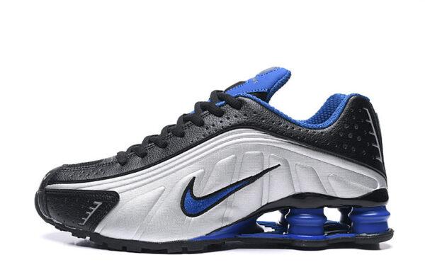 Shox R4 "Prata/Azul"