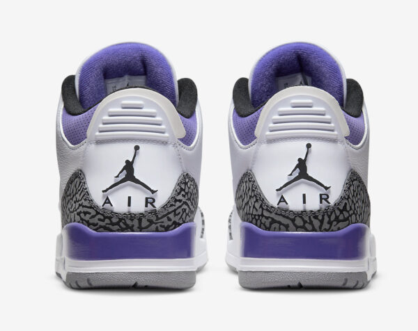 Jordan 3 "Dark Iris" - Imagem 3