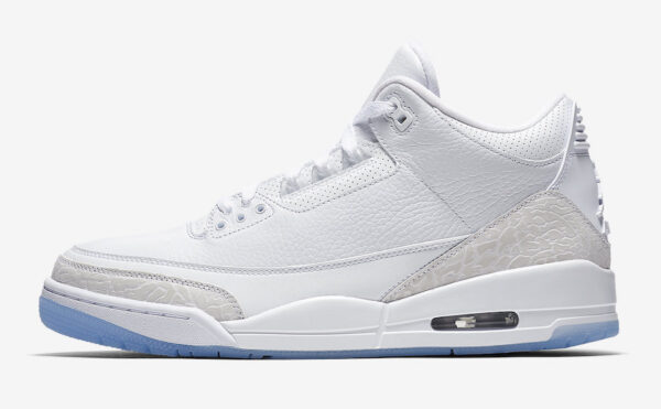 Jordan 3 "Pure White"