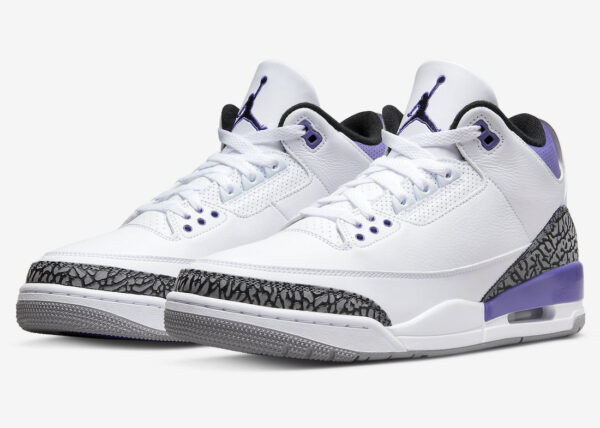 Jordan 3 "Dark Iris" - Imagem 2