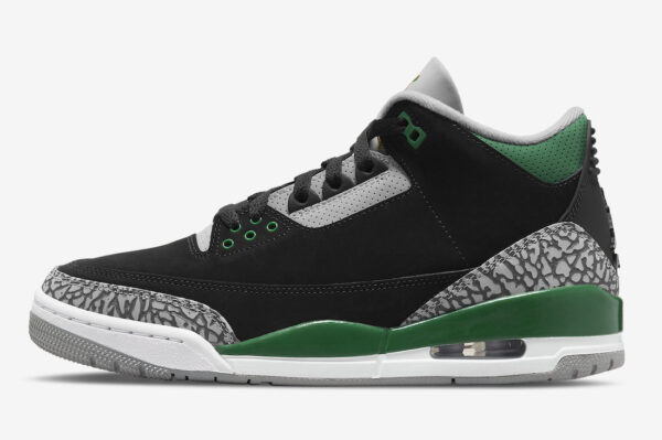 Jordan 3 "Pine Green"