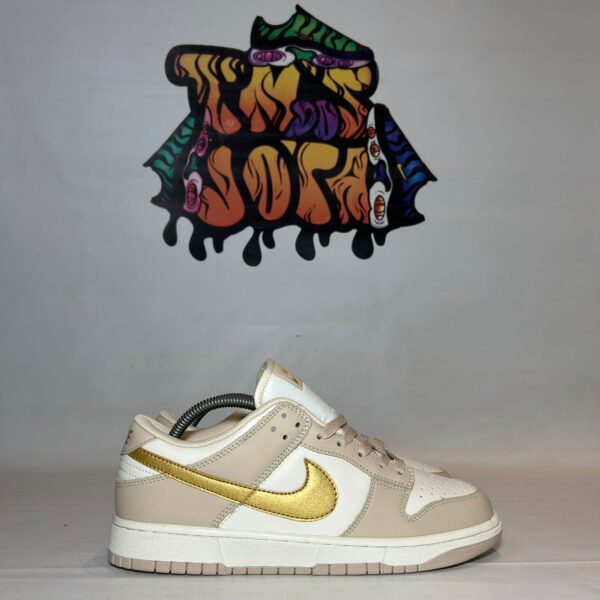 Dunk Low "Gold Swoosh"