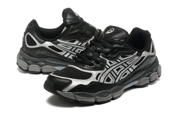 Asics Gel NYC "Black/Silver" - Imagem 2